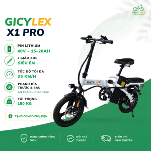 GICYLEX X1 PRO - XE ĐIỆN GẤP GỌN