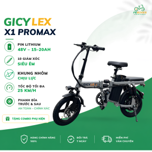 GICYLEX X1 PROMAX - XE ĐIỆN GẤP GỌN