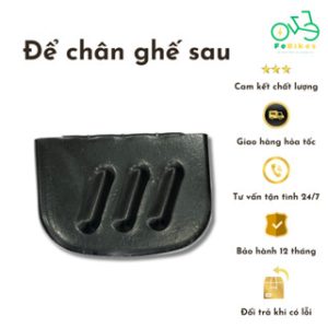 Để chân ghế sau xe điện