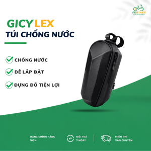 Túi Chống Nước Xe Đạp, Xe Đạp Điện, Xe Máy, Túi Cứng, Túi Xe Đạp Điện 4L