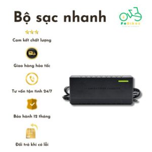 Sạc nhanh xe điện cho pin lithium 54.6V 5A - Tự ngắt